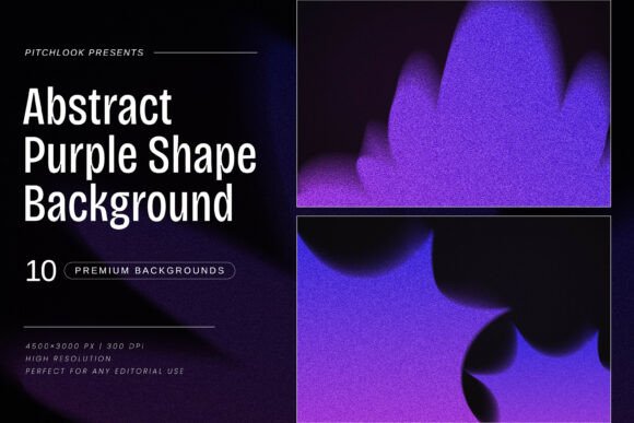 Abstract Purple Shape Backgrounds: A Modern Design Asset