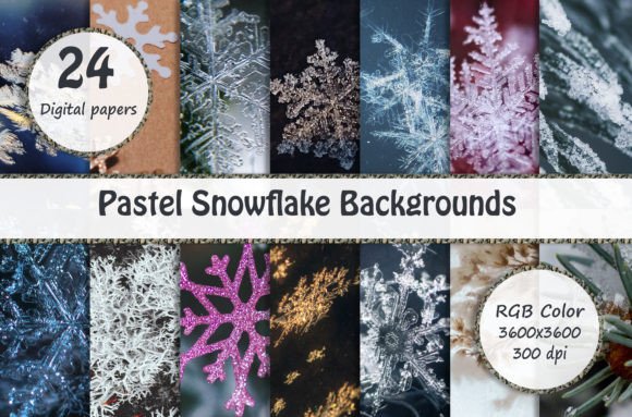 Designing with Pastel Snowflake Backgrounds: A Practical Guide