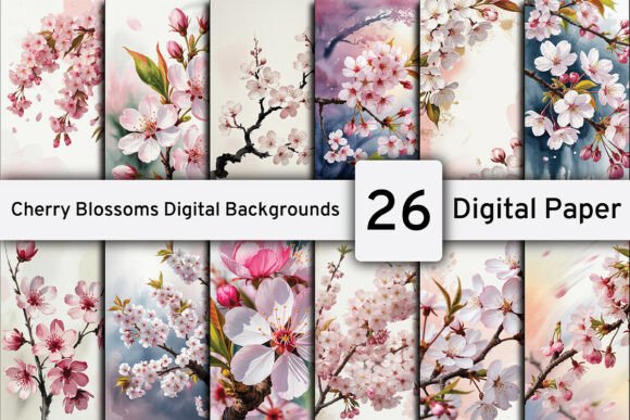 Designing with Sakura: A Practical Guide to Cherry Blossoms Digital Backgrounds