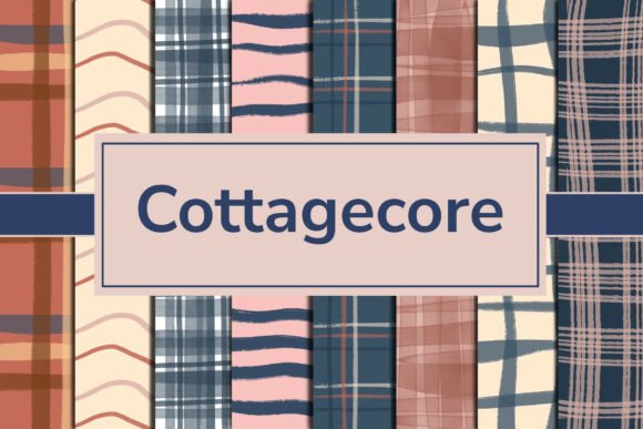 Embracing Earth Tones Blue Cottagecore Backgrounds