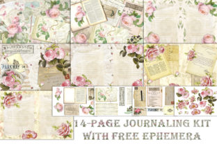 Romantic Roses Backgrounds and Clipart: A Floral Asset for Modern Design