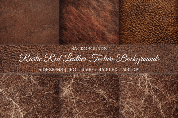 Timeless Charm: Rustic Red Leather Texture Backgrounds